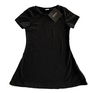 🍄2/$15 SHEIN Basics Black Top- 4Y